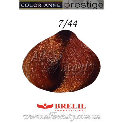 7/44 Brelil (Брелил) Colorianne prestige крем-краска 100 мл. 7/44 Brelil (Брелил) Colorianne prestige крем-краска 100 мл.