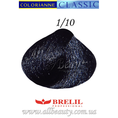 1.10 Brelil (Брелил) Colorianne classic крем-краска 100мл. 1.10 Brelil (Брелил) Colorianne classic крем-краска 100мл.