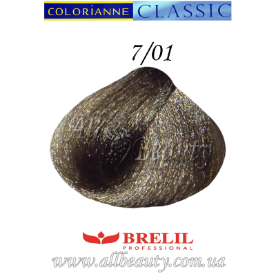 7.01 Brelil (Брелил) Colorianne classic крем-краска 100мл. 7.01 Brelil (Брелил) Colorianne classic крем-краска 100мл.