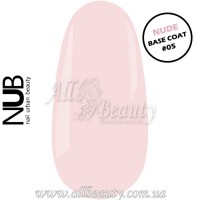 NUB Nude Rubber Base Coat - Камуфлирующая база #05, 30 мл.