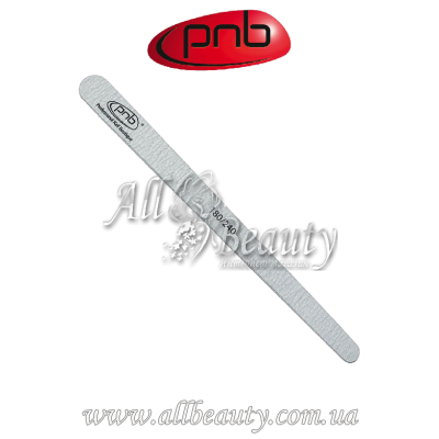 PNB 180/240 Grey Wood - Пилка для ногтей каплевидная PNB 180/240 Grey Wood - Пилка для ногтей каплевидная