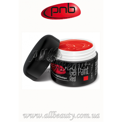 PNB UV/LED Gel Paint 03 Red - Гель-краска Красная 5мл PNB UV/LED Gel Paint 03 Red - Гель-краска Красная 5мл
