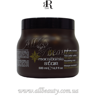 R-line Macadamia Star - Маска питательная с маслом макадамии 500мл R-line Macadamia Star - Маска питательная с маслом макадамии 500мл