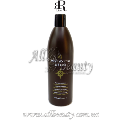 R-line Macadamia Star - Шампунь питательный с маслом макадамии 1000мл R-line Macadamia Star - Шампунь питательный с маслом макадамии 1000мл