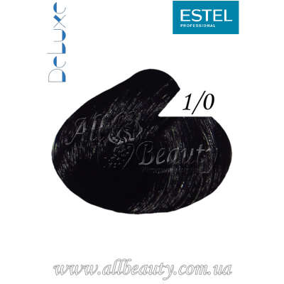 1/0 Estel Professional (Эстель) DeLuxe краска-уход 60мл. 1/0 Estel Professional (Эстель) DeLuxe краска-уход 60мл.