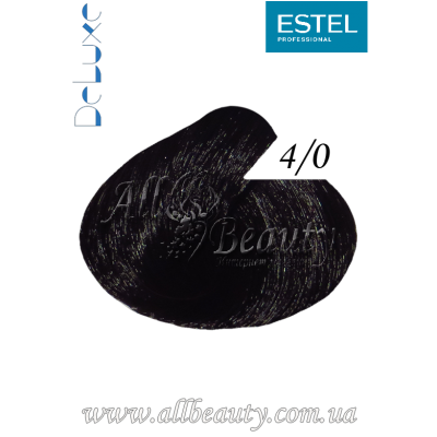 4/0 Estel Professional (Эстель) DeLuxe краска-уход 60мл. 4/0 Estel Professional (Эстель) DeLuxe краска-уход 60мл.