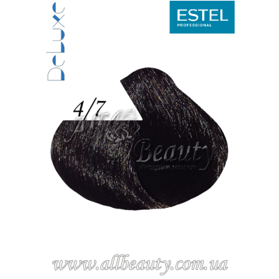 4/7 Estel Professional (Эстель) DeLuxe краска-уход 60мл. 4/7 Estel Professional (Эстель) DeLuxe краска-уход 60мл.