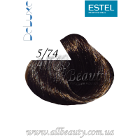 5/74 Estel Professional (Эстель) DeLuxe краска-уход 60мл.