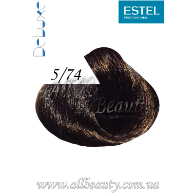 5/74 Estel Professional (Эстель) DeLuxe краска-уход 60мл. 5/74 Estel Professional (Эстель) DeLuxe краска-уход 60мл.