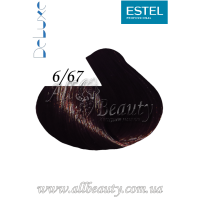 6/67 Estel Professional (Эстель) DeLuxe краска-уход 60мл.