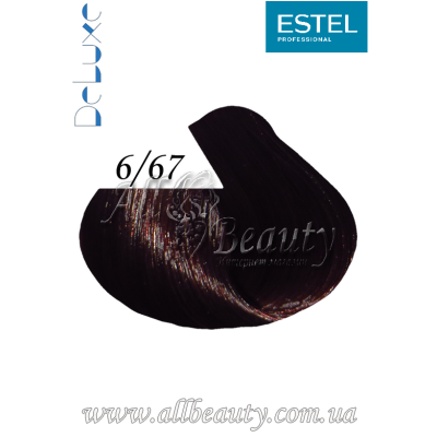 6/67 Estel Professional (Эстель) DeLuxe краска-уход 60мл. 6/67 Estel Professional (Эстель) DeLuxe краска-уход 60мл.