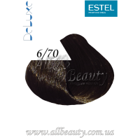 6/70 Estel Professional (Эстель) DeLuxe краска-уход 60мл.
