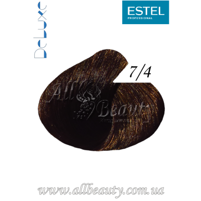 7/4 Estel Professional (Эстель) DeLuxe краска-уход 60мл. (сторінка 2) 7/4 Estel Professional (Эстель) DeLuxe краска-уход 60мл. (сторінка 2)