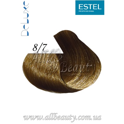 8/7 Estel Professional (Эстель) DeLuxe краска-уход 60мл. (сторінка 19) 8/7 Estel Professional (Эстель) DeLuxe краска-уход 60мл. (сторінка 19)