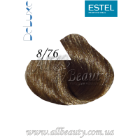 8/76 Estel Professional (Эстель) DeLuxe краска-уход 60мл.
