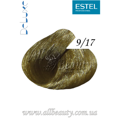 9/17 Estel Professional (Эстель) DeLuxe краска-уход 60мл. (сторінка 21) 9/17 Estel Professional (Эстель) DeLuxe краска-уход 60мл. (сторінка 21)