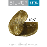 10/7 Estel Professional DeLuxe Silver крем-краска для седых волос 60мл.