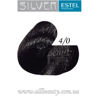 4/0 Estel Professional DeLuxe Silver крем-краска для седых волос 60мл.