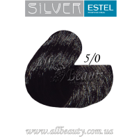 5/0 Estel Professional DeLuxe Silver крем-краска для седых волос 60мл.