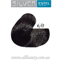 6/0 Estel Professional DeLuxe Silver крем-краска для седых волос 60мл.
