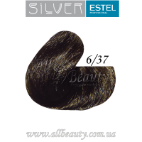 6/37 Estel Professional DeLuxe Silver крем-краска для седых волос 60мл.