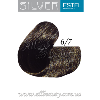 6/7 Estel Professional DeLuxe Silver крем-краска для седых волос 60мл.