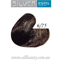 6/75 Estel Professional DeLuxe Silver крем-краска для седых волос 60мл.