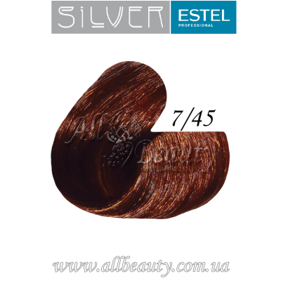 7/45 Estel Professional DeLuxe Silver крем-краска для седых волос 60мл. (сторінка 3) 7/45 Estel Professional DeLuxe Silver крем-краска для седых волос 60мл. (сторінка 3)
