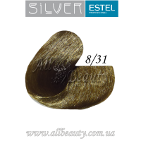 8/31 Estel Professional DeLuxe Silver крем-краска для седых волос 60мл.
