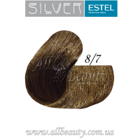 8/7 Estel Professional DeLuxe Silver крем-краска для седых волос 60мл.