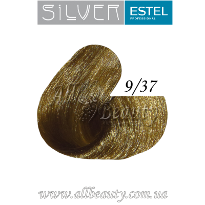 9/37 Estel Professional DeLuxe Silver крем-краска для седых волос 60мл. 9/37 Estel Professional DeLuxe Silver крем-краска для седых волос 60мл.