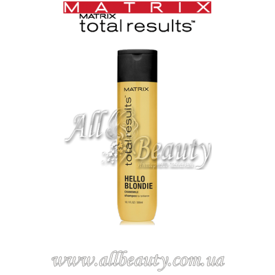 MATRIX Total Results Hello Blondie - Шампунь для светлых волос 1000мл MATRIX Total Results Hello Blondie - Шампунь для светлых волос 1000мл