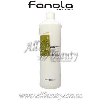 Fanola Curly shine - Шампунь для вьющихся волос 1000мл Fanola Curly shine - Шампунь для вьющихся волос 1000мл