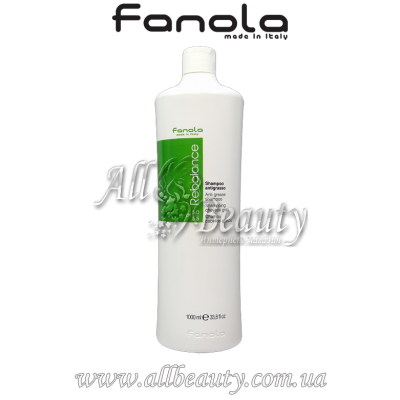 Fanola Rebalance - Шампунь против жирной кожи головы 1000мл Fanola Rebalance - Шампунь против жирной кожи головы 1000мл