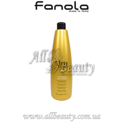 Fanola Oro therapy - Шампунь увлажняющий с маслом арганы и микрочастицами золота 1000мл Fanola Oro therapy - Шампунь увлажняющий с маслом арганы и микрочастицами золота 1000мл