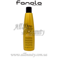 Fanola Oro therapy - Шампунь увлажняющий с маслом арганы и микрочастицами золота 300мл
