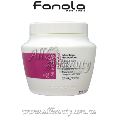 Fanola After colour - Маска для окрашенных волос 500мл Fanola After colour - Маска для окрашенных волос 500мл