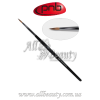 PNB 8D Nail Art Brush round 6-k - Кисть для дизайна круглая, колонок
