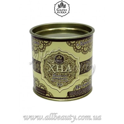 GRAND Henna - Хна для биотату и окрашивания бровей (коричневый) 30г GRAND Henna - Хна для биотату и окрашивания бровей (коричневый) 30г