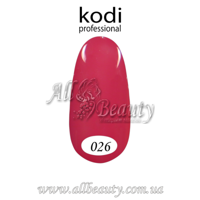 Kodi professional (Коди) - гель-лак 8мл. № 026 (сторінка 25) Kodi professional (Коди) - гель-лак 8мл. № 026 (сторінка 25)