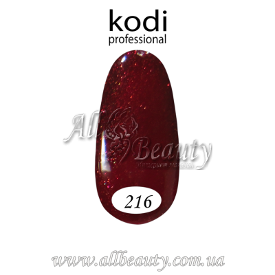 Kodi professional (Коди) - гель-лак 8мл. № 216 (сторінка 38) Kodi professional (Коди) - гель-лак 8мл. № 216 (сторінка 38)
