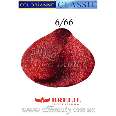 6.66 Brelil (Брелил) Colorianne classic крем-краска 100мл 6.66 Brelil (Брелил) Colorianne classic крем-краска 100мл