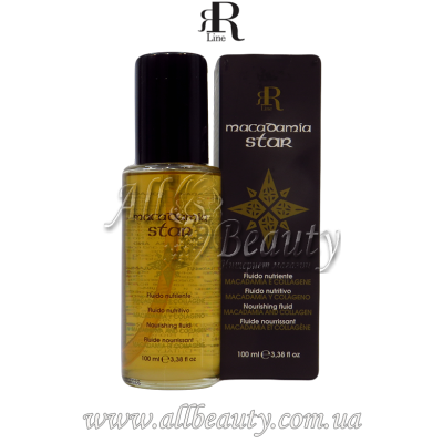 R-line Macadamia Star - Флюид питательный с маслом макадамии и коллагеном 100мл R-line Macadamia Star - Флюид питательный с маслом макадамии и коллагеном 100мл