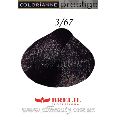 3/67 Brelil (Брелил) Colorianne prestige крем-краска 100 мл. 3/67 Brelil (Брелил) Colorianne prestige крем-краска 100 мл.