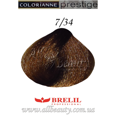 7/34 Brelil (Брелил) Colorianne prestige крем-краска 100 мл. 7/34 Brelil (Брелил) Colorianne prestige крем-краска 100 мл.