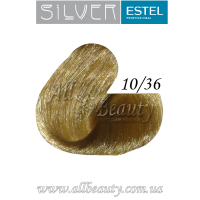 10/36 Estel Professional DeLuxe Silver крем-краска для седых волос 60мл.