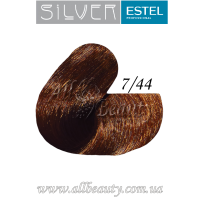7/44 Estel Professional DeLuxe Silver крем-краска для седых волос 60мл.