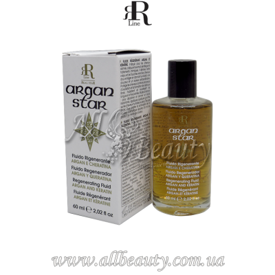 R-line Argan Star - Флюид регенерирующий с кератином маслом аграны 60мл R-line Argan Star - Флюид регенерирующий с кератином маслом аграны 60мл