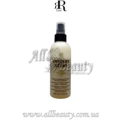 R-line Argan Star - Регенерирующий двухфазный кондиционер с кератином маслом аграны 200мл R-line Argan Star - Регенерирующий двухфазный кондиционер с кератином маслом аграны 200мл