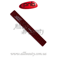 PNB 100/180 Brown - Пилка-змея для ногтей прямоугольная